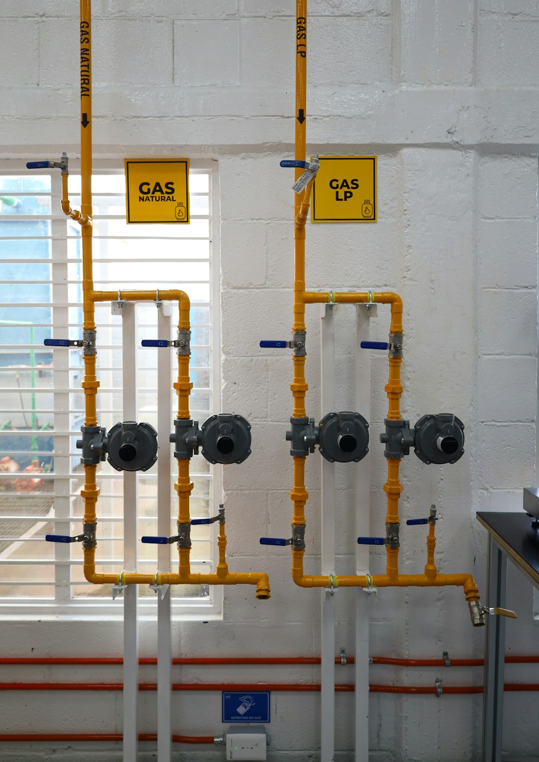 Conexiones de gas